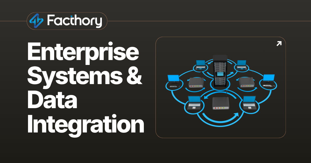 Facthory connecting enterprise applications, databases, APIs and private systems into one governed AI integration layer